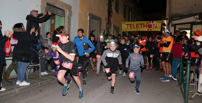 Départ de l'Urban Trail 2019